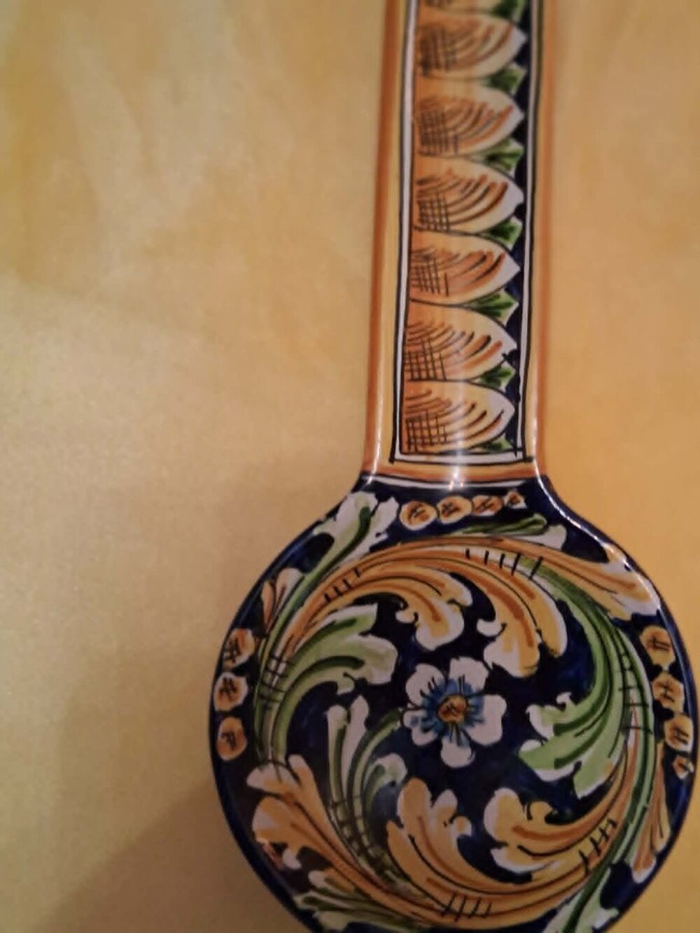 Italian Pottery-Spoon Rest - Picture 2 of 4